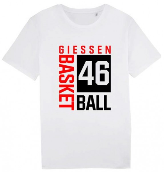 T-Shirt "Blockdruck" weiß Kinder