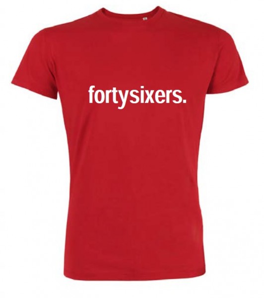 T-Shirt "fortysixers." Kinder, rot