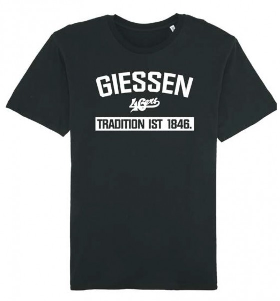 T-Shirt "GIESSEN - Tradition" schwarz